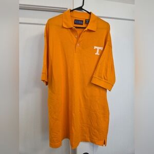 Crable Sportswear Orange Polo Shirt with Tennessee Logo
